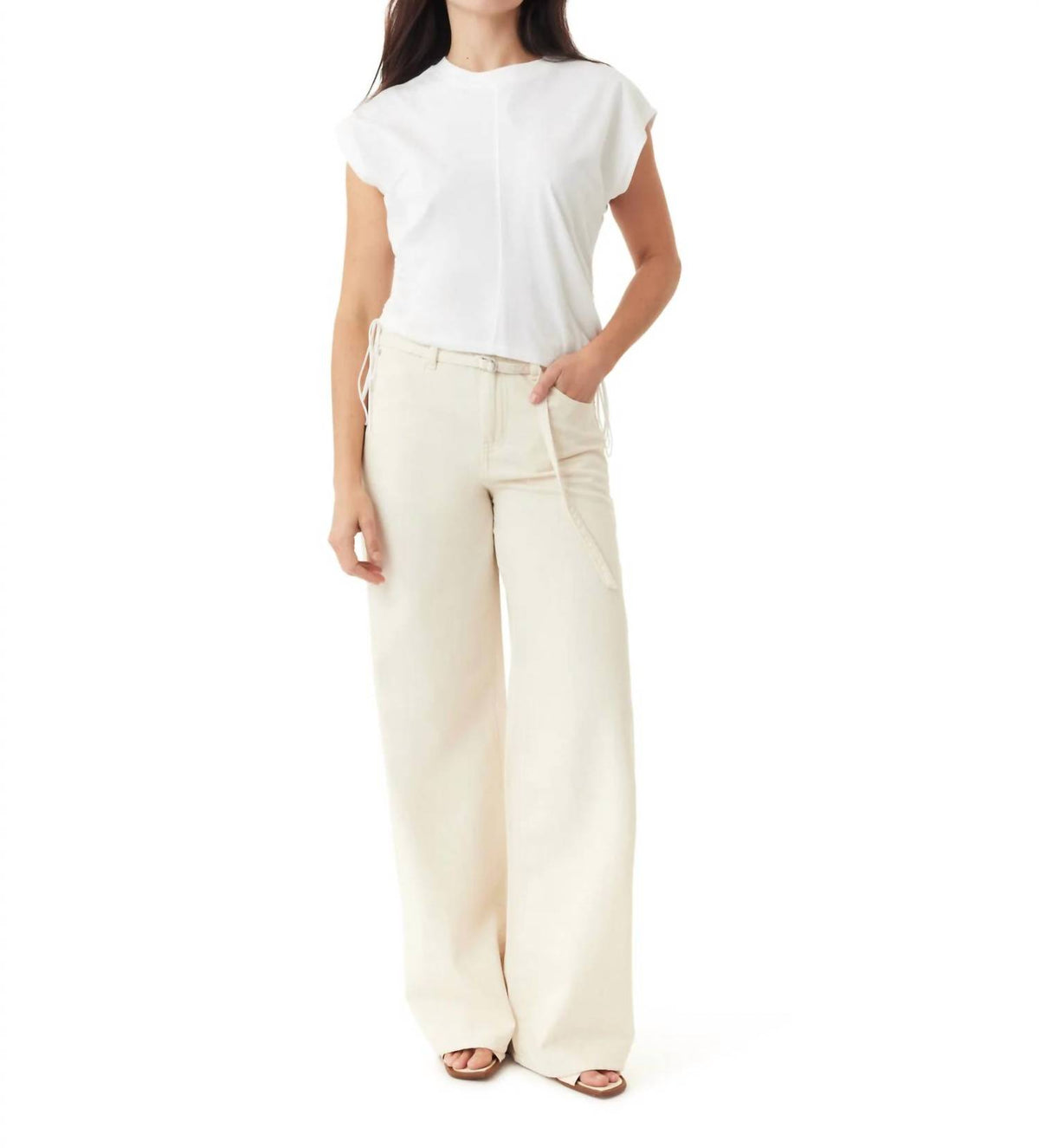 Habitual - Brynn Self Tie Wide Leg Pants