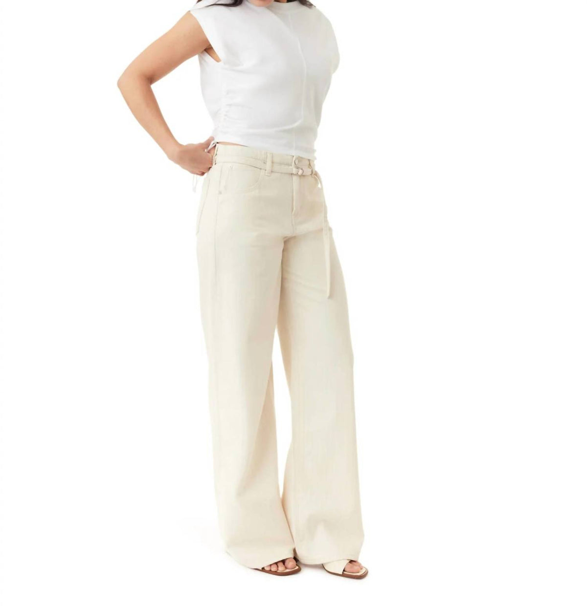 Habitual - Brynn Self Tie Wide Leg Pants