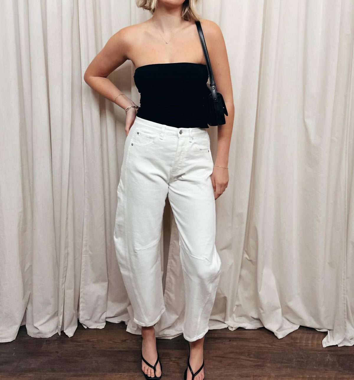 Habitual - Harper Cropped Barrel Jeans