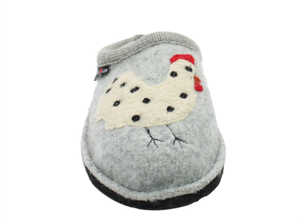 Haflinger - Women's Chicken Boiled Wool Slipper