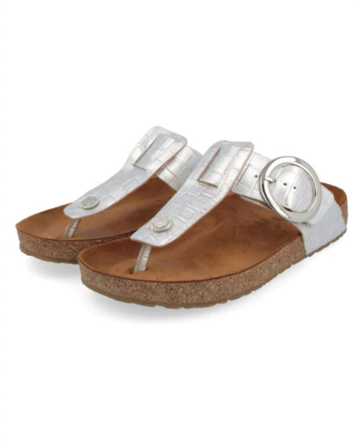 Haflinger - Women's Corinna Round Buckle Sandal