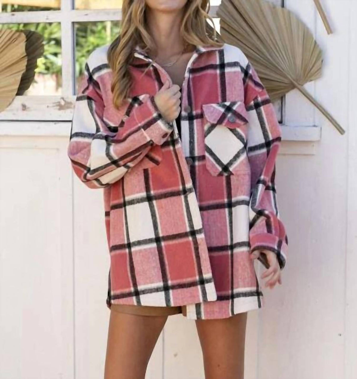 Hailey & Co - Brave Plaid Shacket