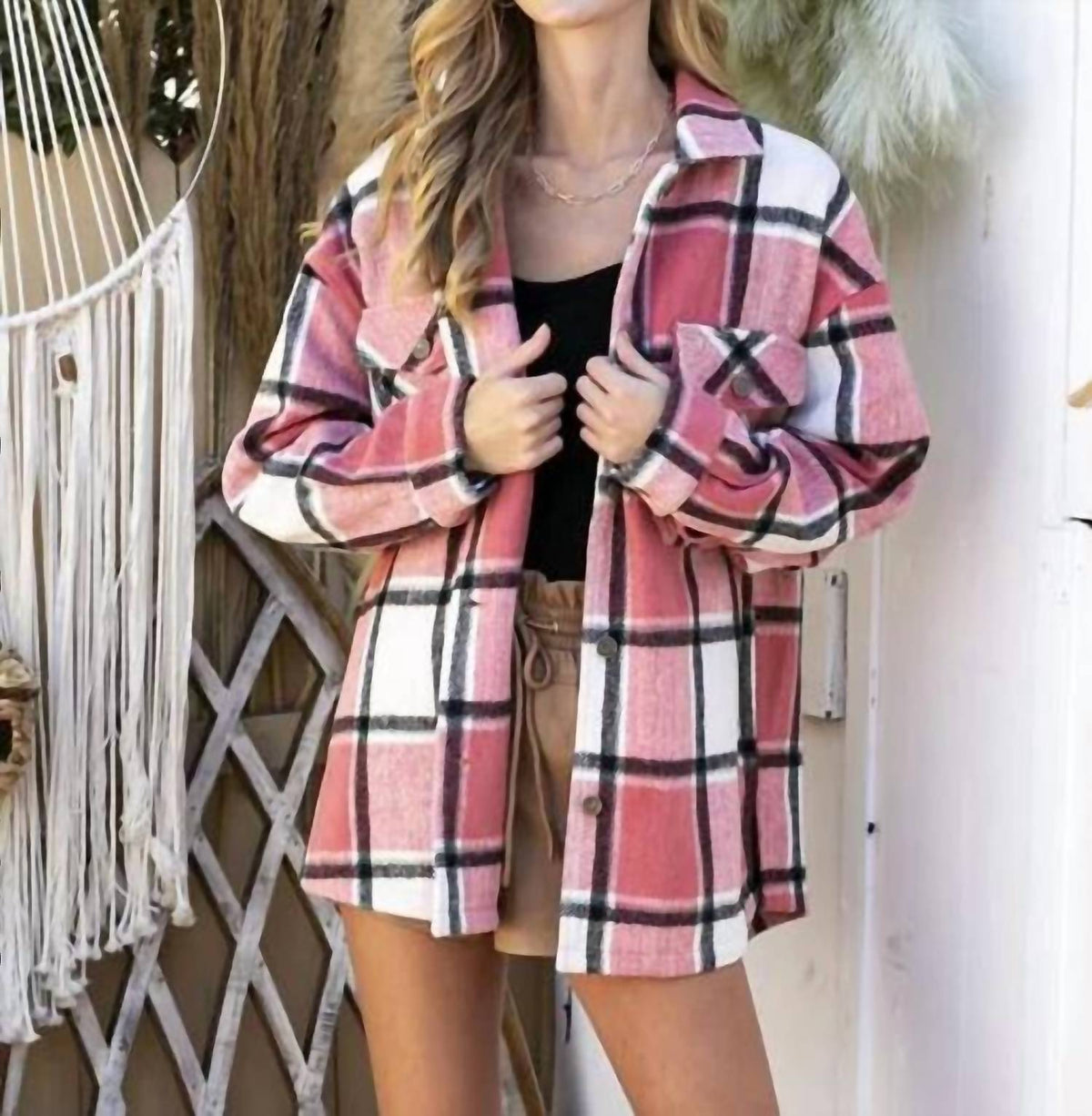 Hailey & Co - Brave Plaid Shacket
