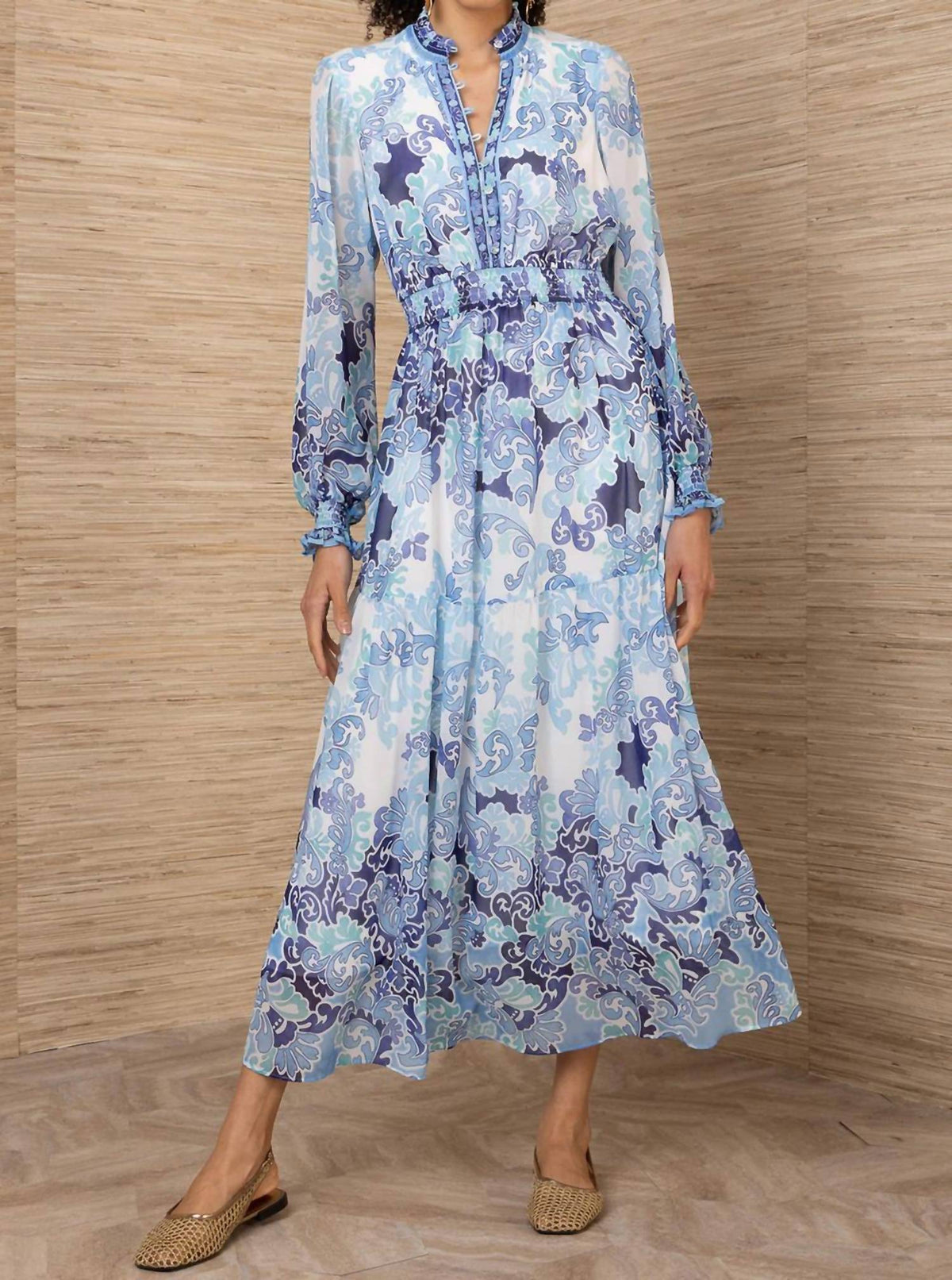 Hale Bob - Bertille Chiffon Maxi Dress