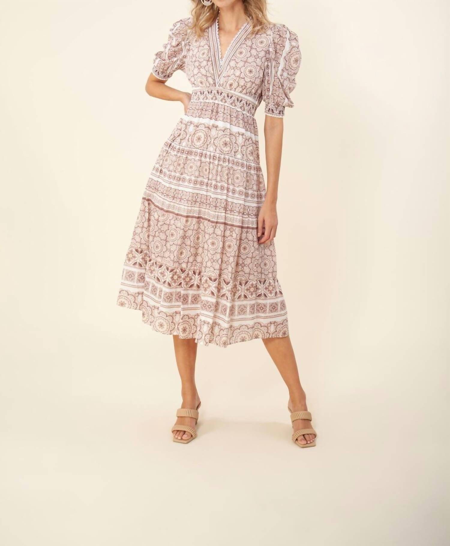 Hale Bob - Jessamy - brown - clothing - dresses