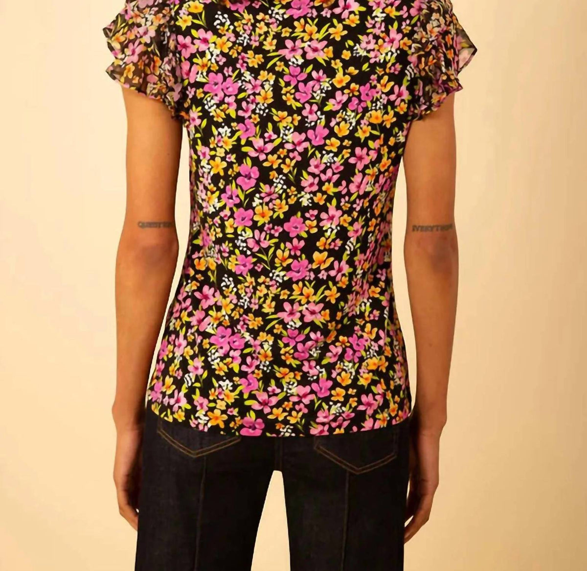 Hale Bob - Kali Short Sleeve Jersey Top