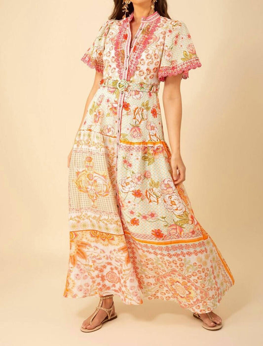 Hale Bob - Maggie Belted Linen Dress - clothing - dresses - linen - blend