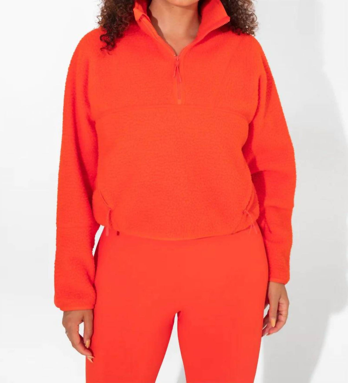 Halfdays - Pieper Quarter-zip Fleece Jacket