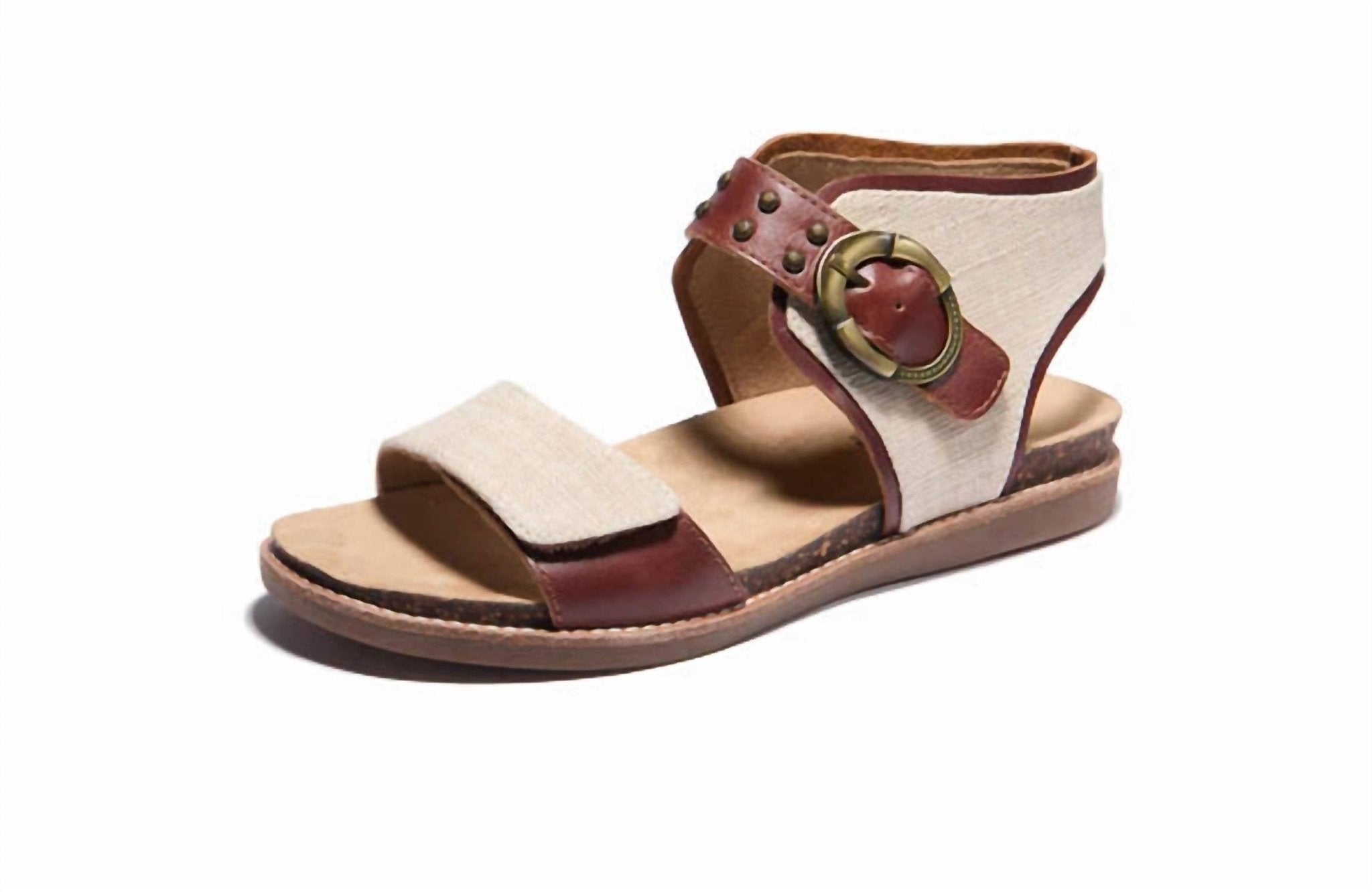 Halsa Footwear - Women's Bari Sandals - brown - leather - sandals
