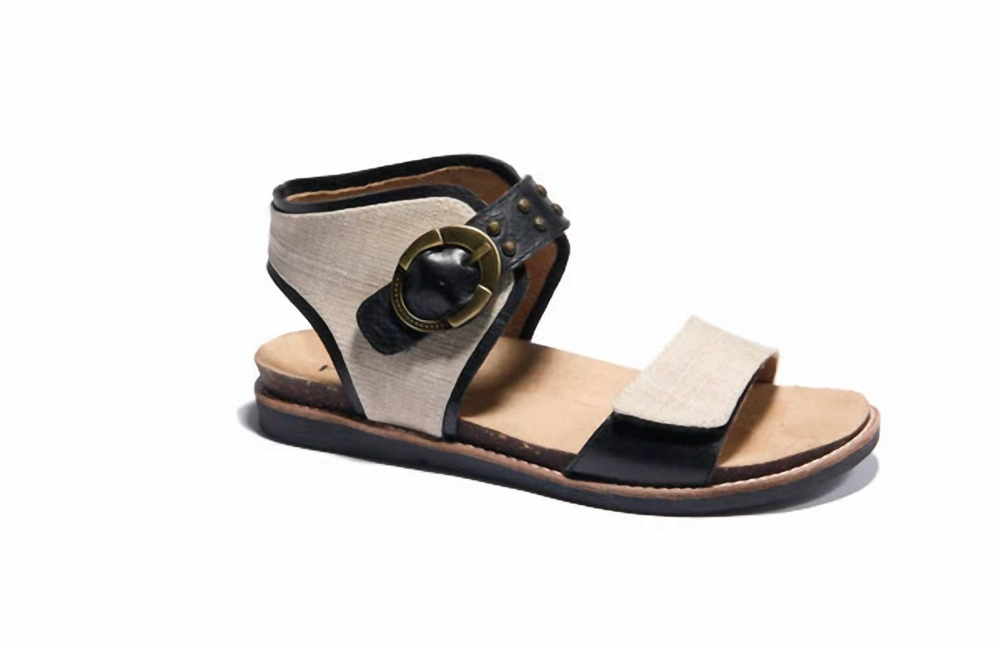 Halsa Footwear - Women's Bari Sandals - black - leather - sandals