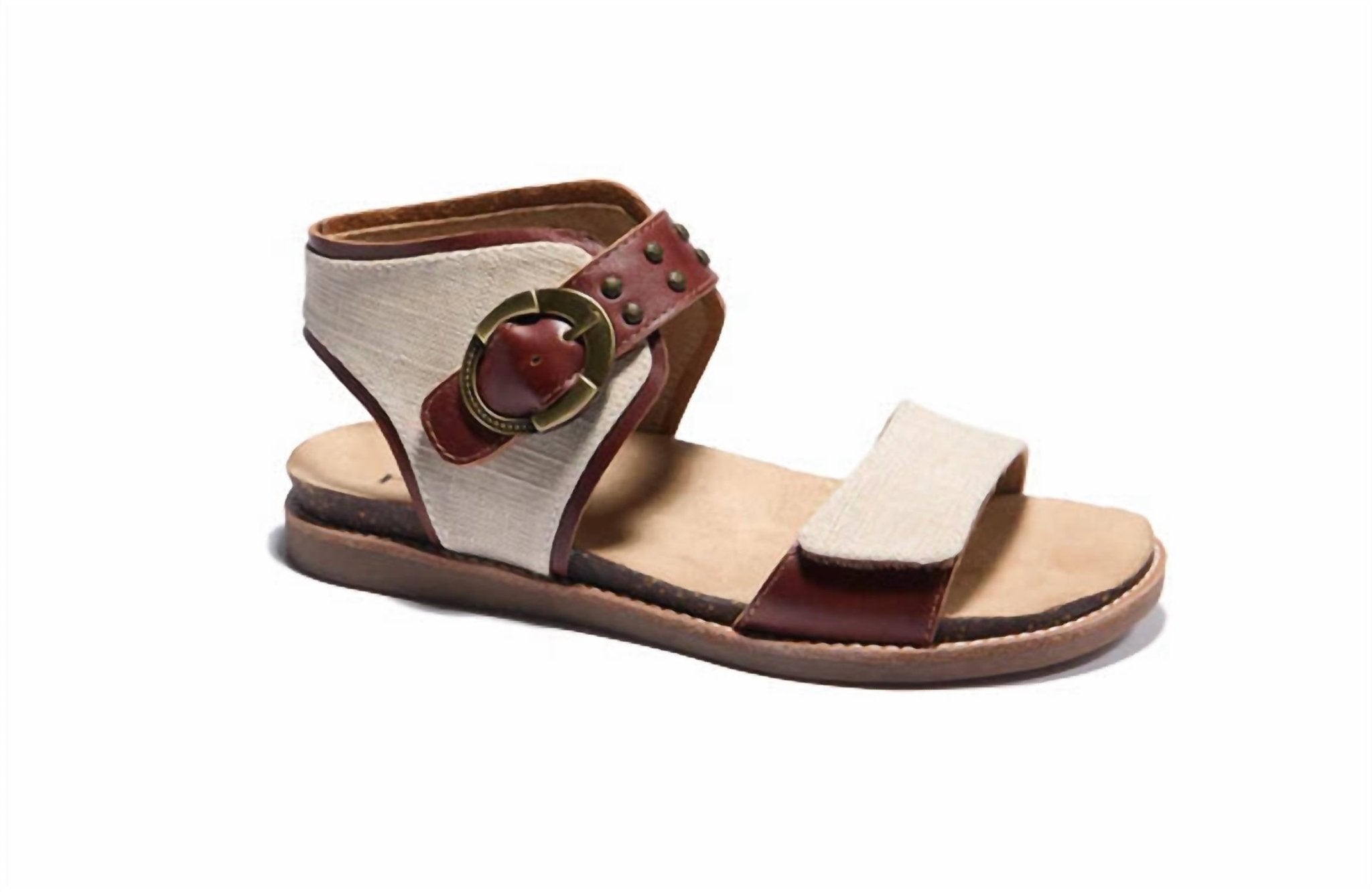 Halsa Footwear - Women's Bari Sandals - brown - leather - sandals
