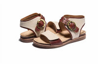 Halsa Footwear - Women's Bari Sandals - brown - leather - sandals