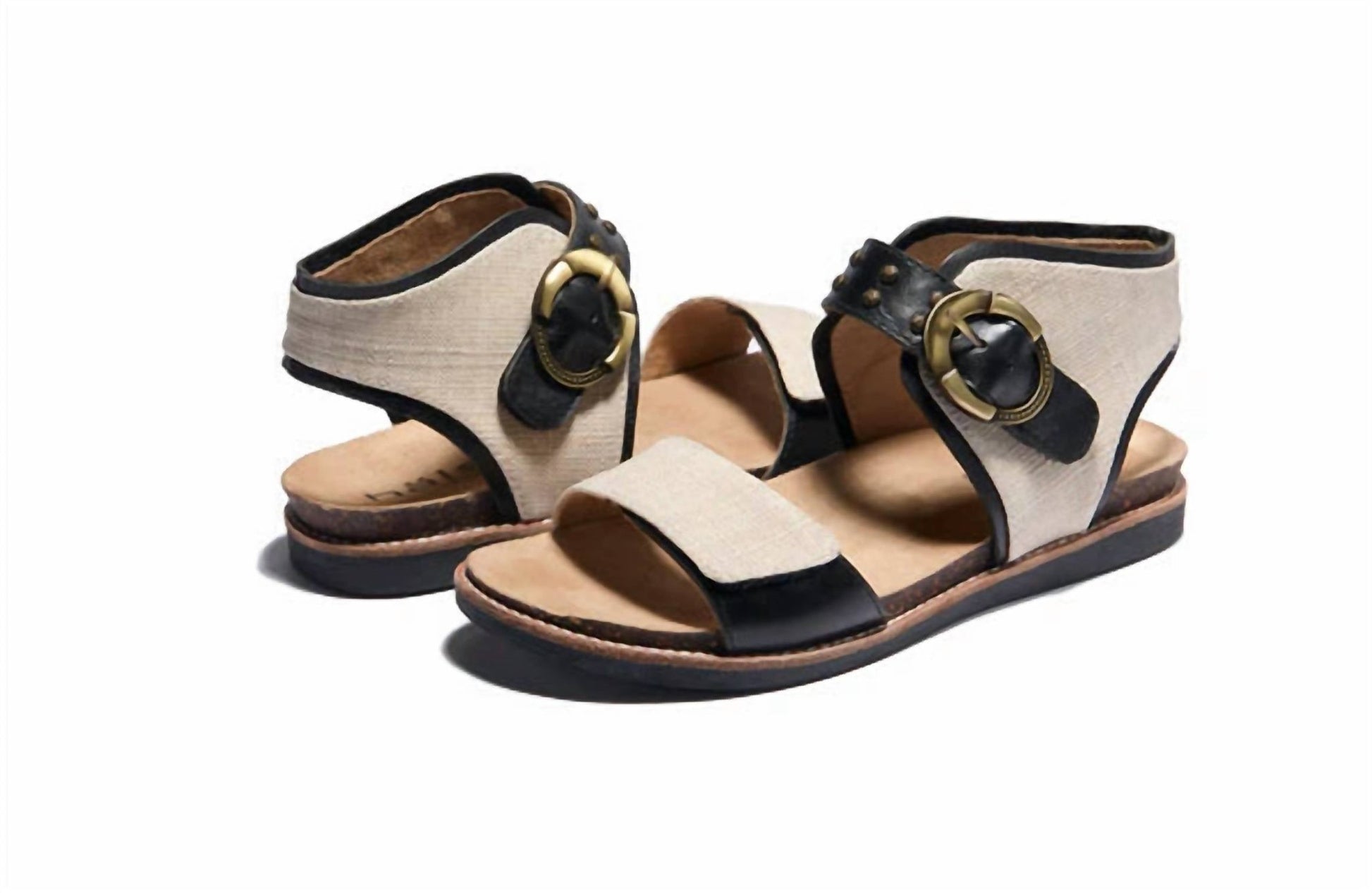 Halsa Footwear - Women's Bari Sandals - black - leather - sandals