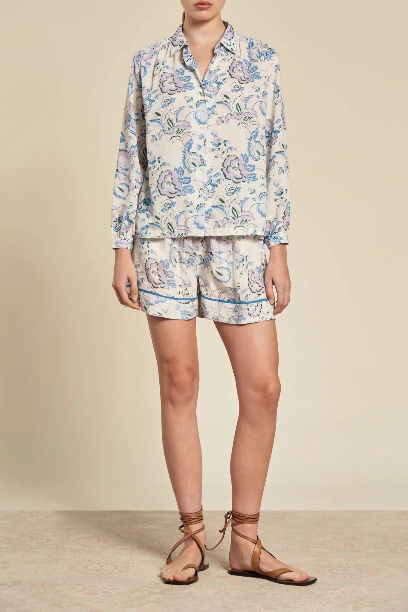 Hannah Artwear - Athena Blouse - blouses - blue - clothing
