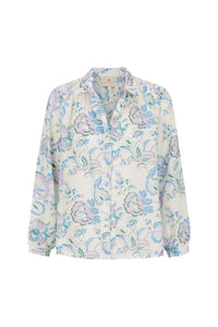 Hannah Artwear - Athena Blouse - blouses - blue - clothing