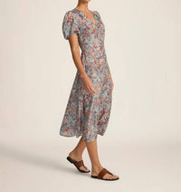Hannah Artwear - Olivia Midi Dress - blue - clothing - dresses