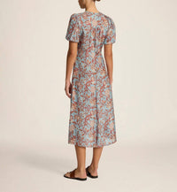 Hannah Artwear - Olivia Midi Dress - blue - clothing - dresses