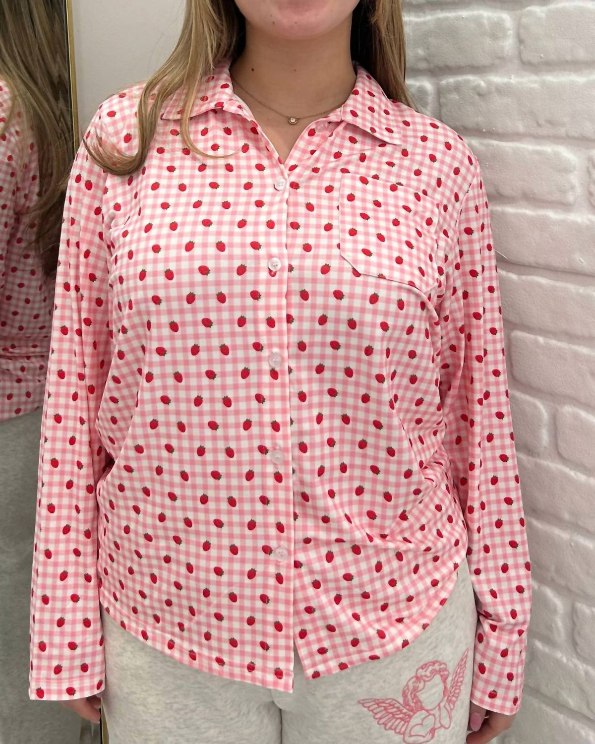The Happy Camp3R - Milkshake Pajama Top