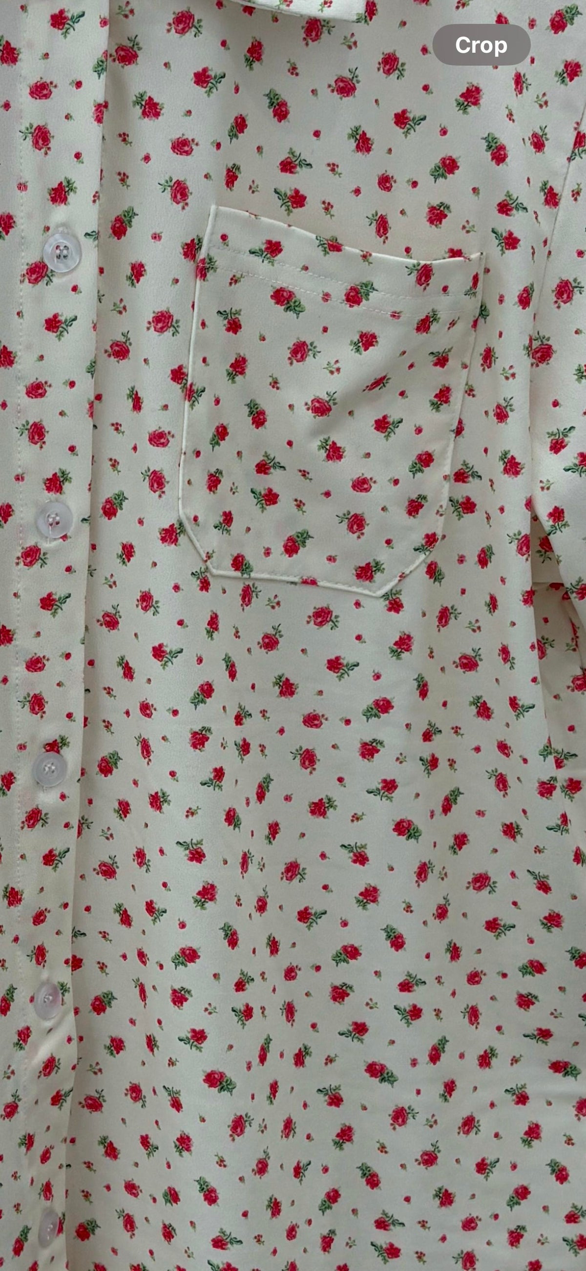 The Happy Camp3R - Women's Pajama Button Down Top