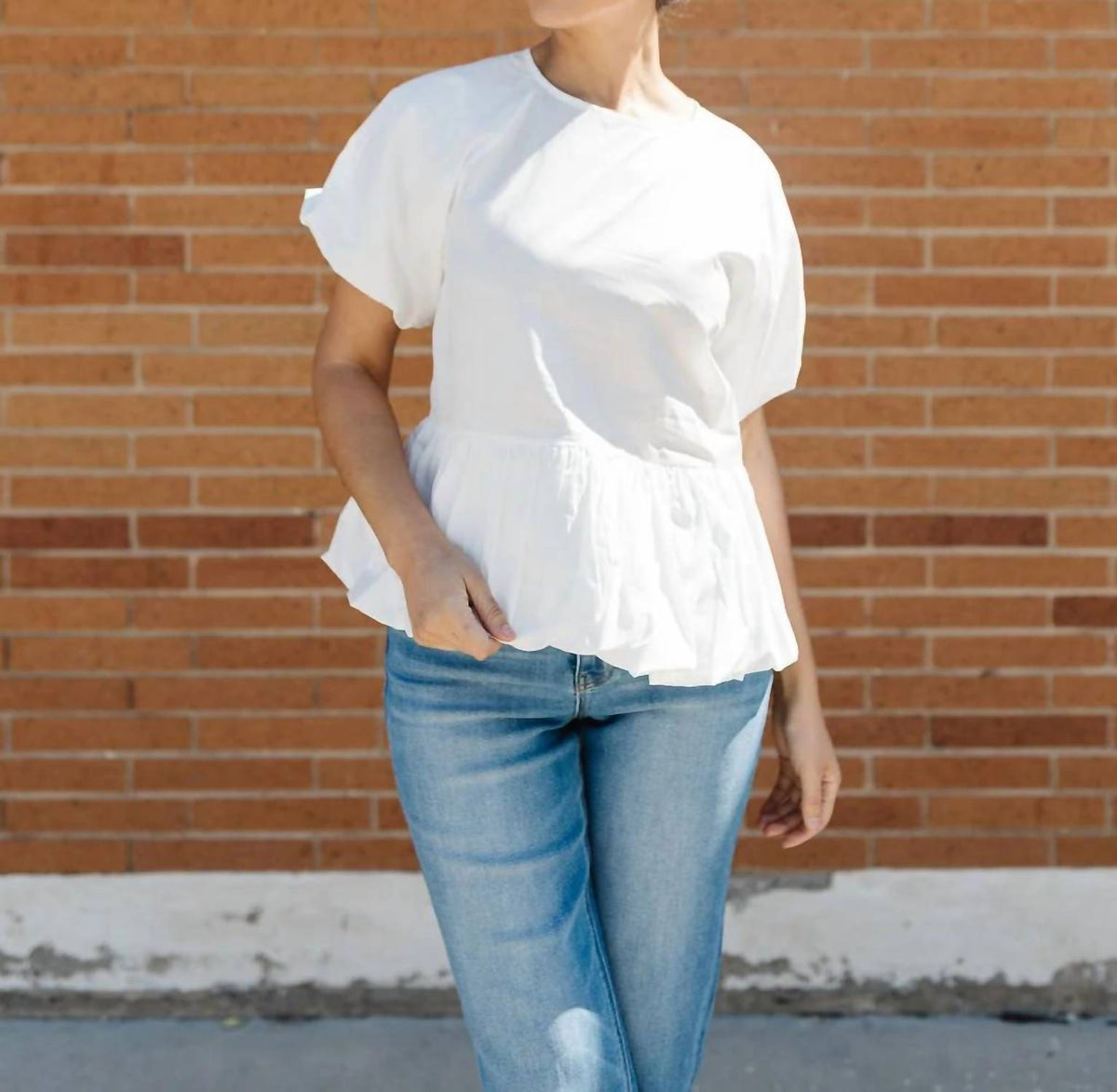 Haptics - Denver Peplum Top