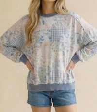 Haptics - Floral Lightweight Sweatshirt