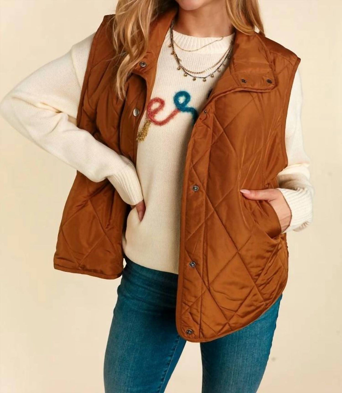 Haptics - Quilted Puffer Vest