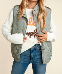 Haptics - Quilted Puffer Vest