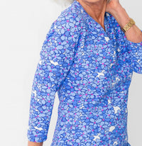 Harborview - Beach Blossom Dress - blue - clothing - collection:vacationdresses(Auto)