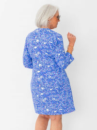 Harborview - Beach Blossom Dress - blue - clothing - collection:vacationdresses(Auto)
