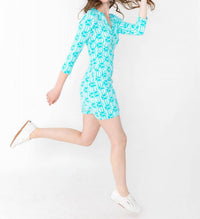 Harborview - Hidden Shell Dress - blue - clothing - dresses