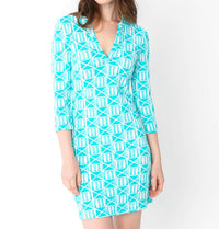 Harborview - Hidden Shell Dress - blue - clothing - dresses
