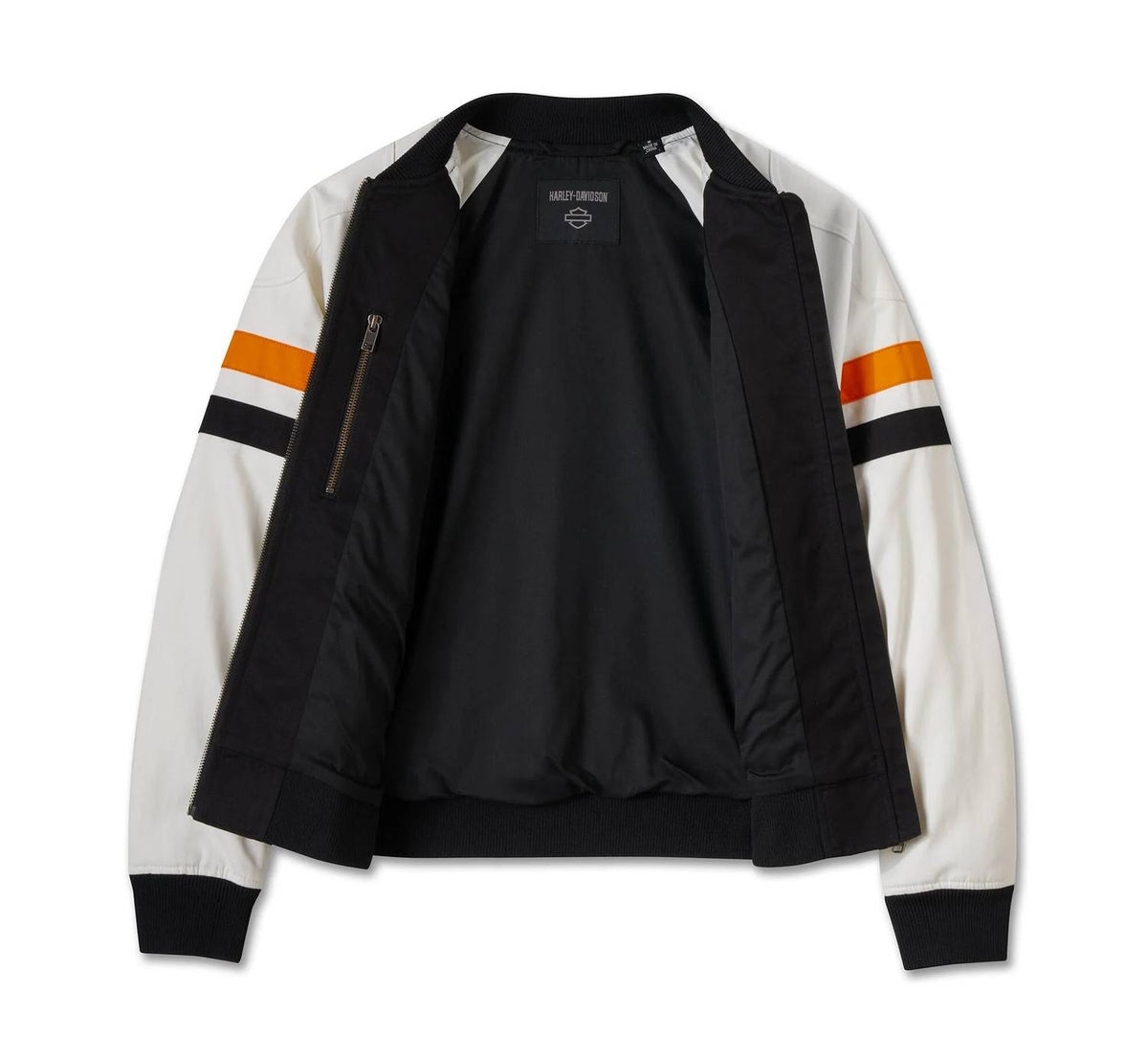 Harley Davidson - Stacked Bar & Shield Bomber Jacket