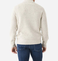 Hartford - Donegal Trucker Knitted Pullover - clothing - men - solid