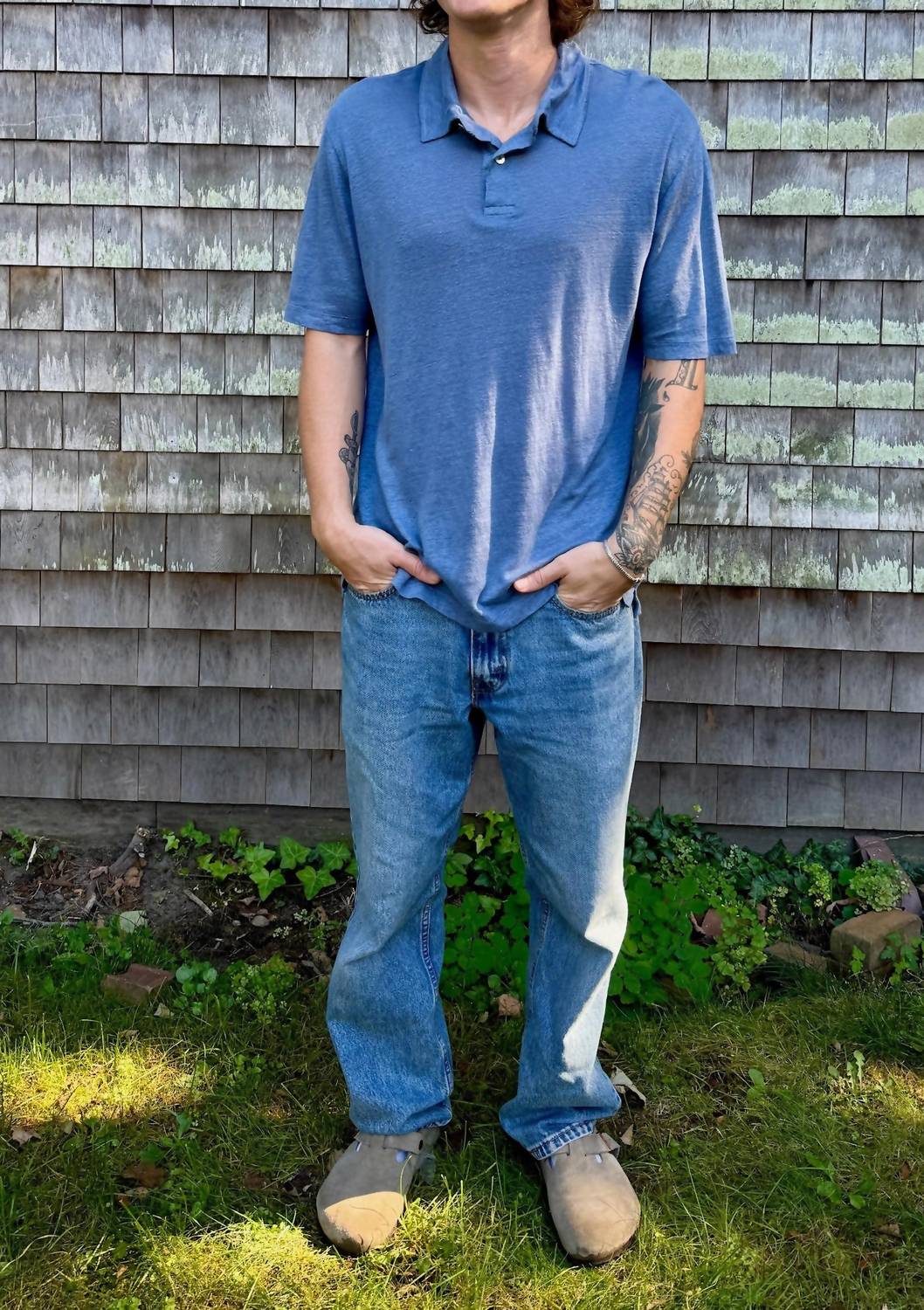 Hartford - Linen Short Sleeve Polo