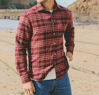 Hartford - Pitt Light Plaid Flannel Shirt