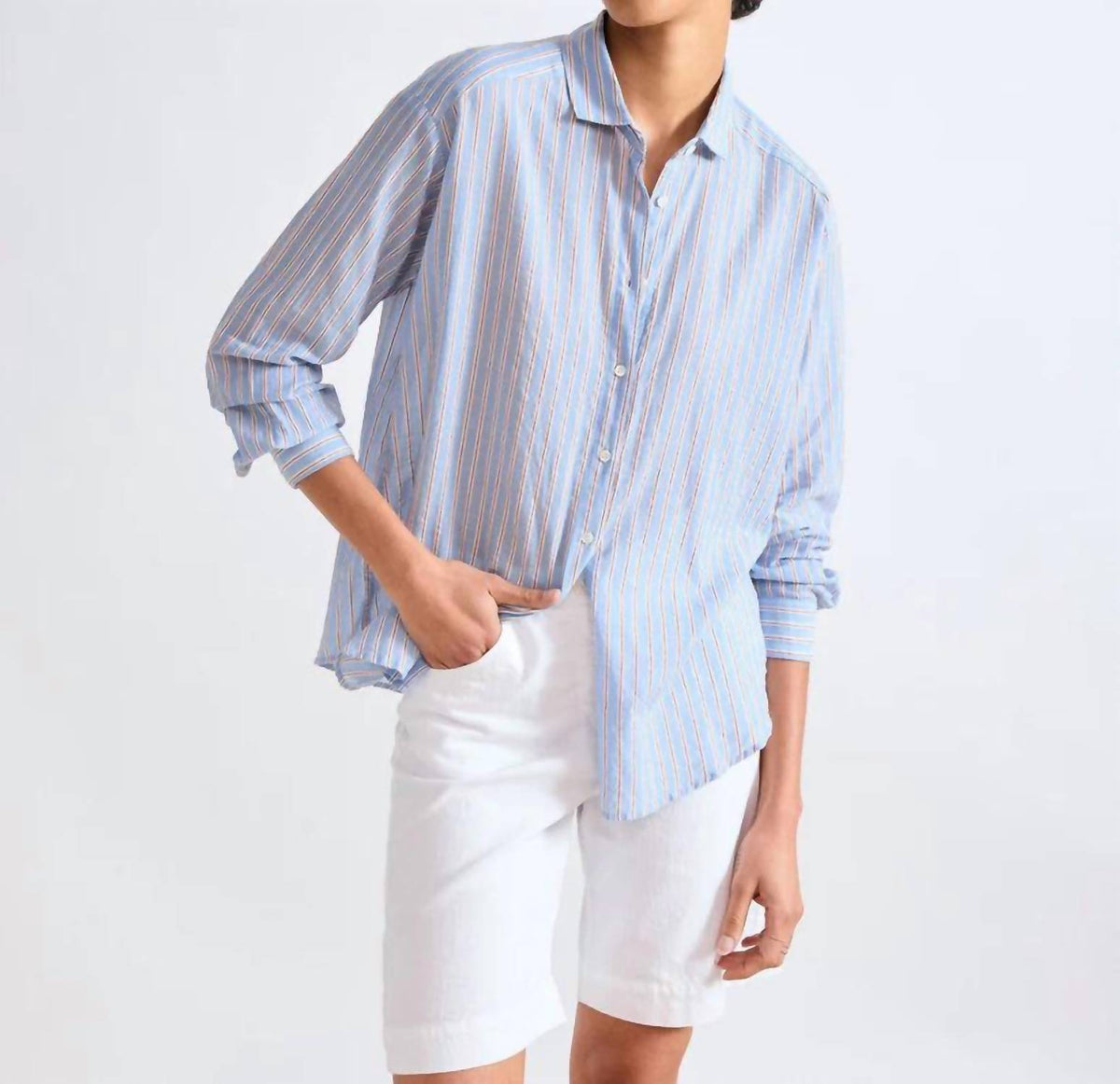 Hartford - Sacha Cotton Twill Bermuda Shorts