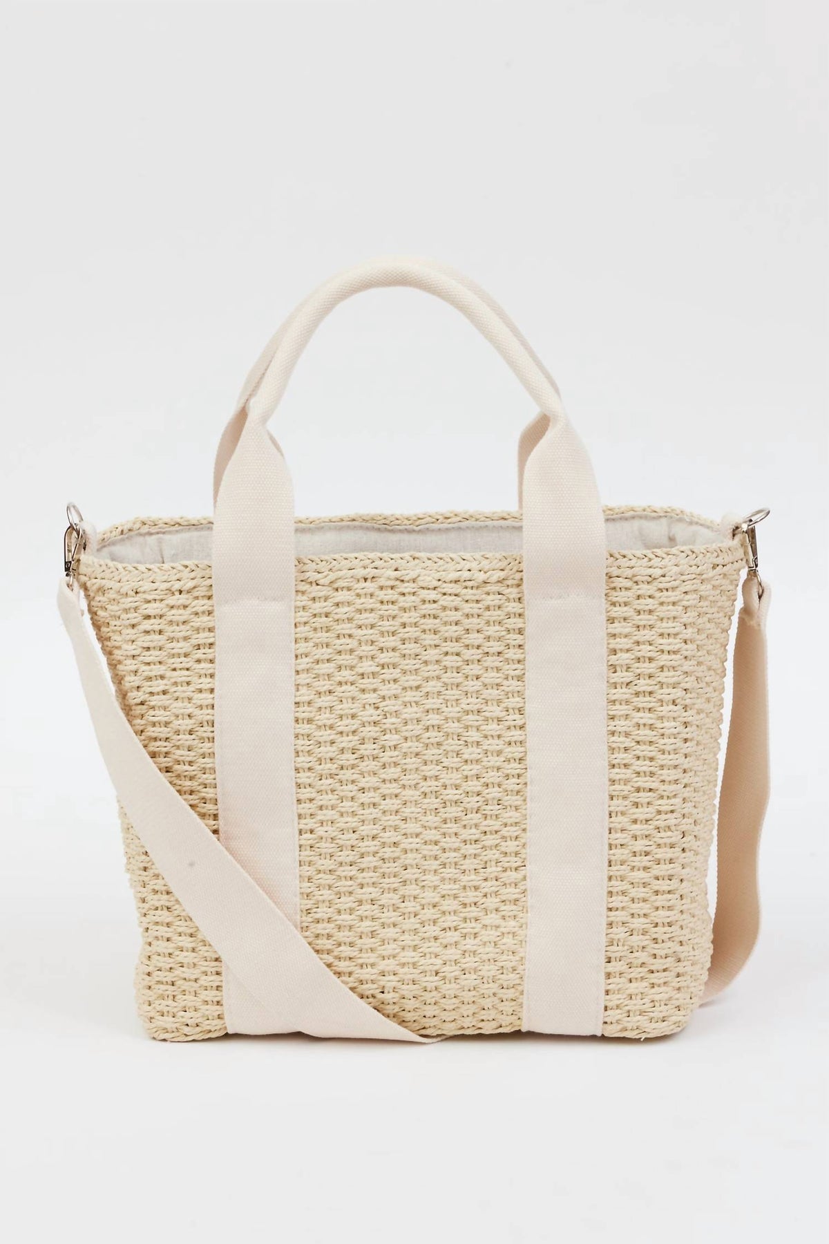 Hat Attack - Women's Modern Straw Cooler Tote Bag
