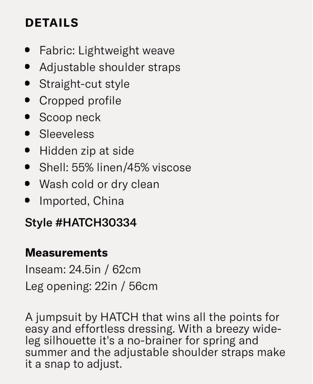 Hatch - Noa Linen Blend Jumper
