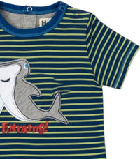 Hatley - Kids 2fer Shark Applique Onesie