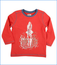 Hatley - Kids Long Sleeve Blast Off Graphic T-shirt