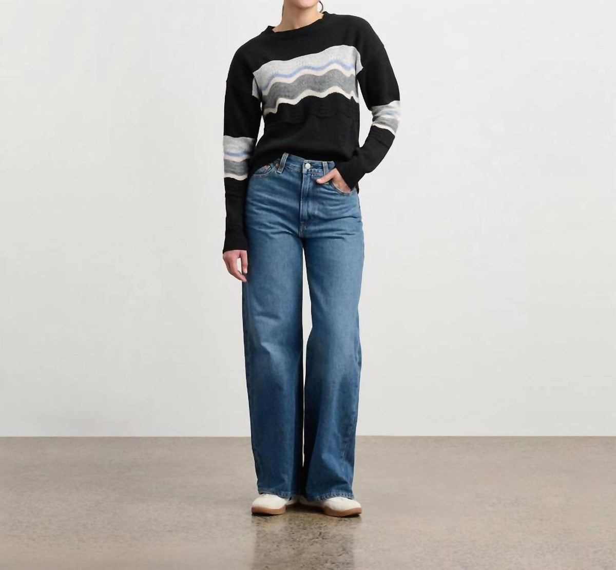 Hatley - Pointelle Wave Sweater