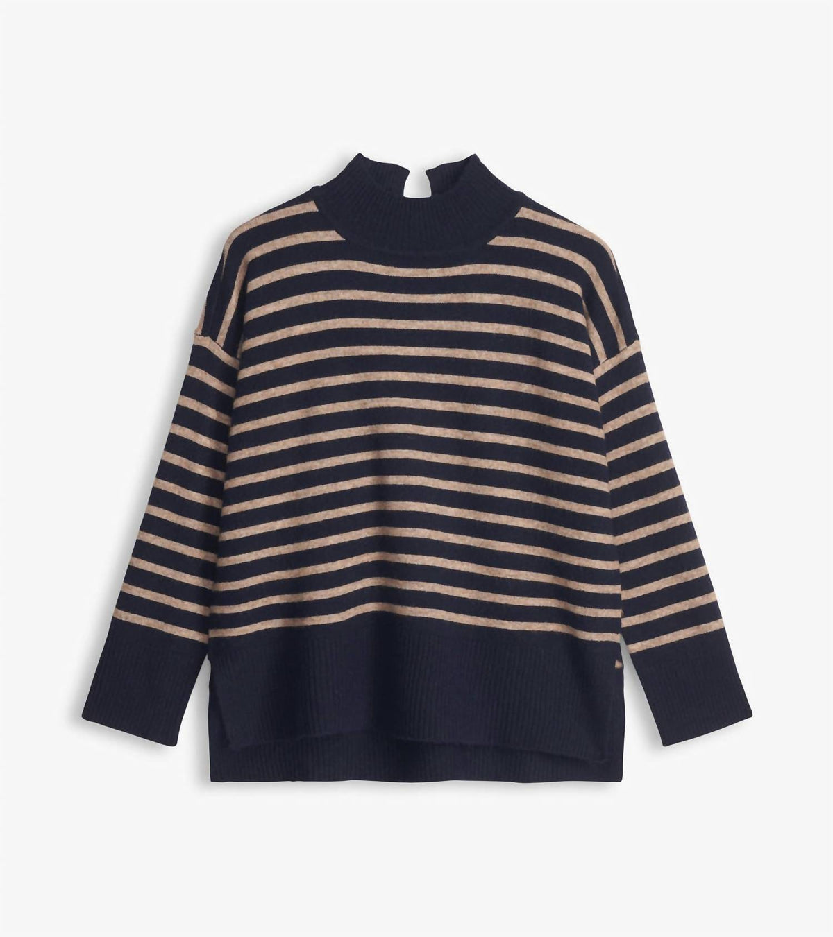 Hatley - Split Neck Mock Sweater