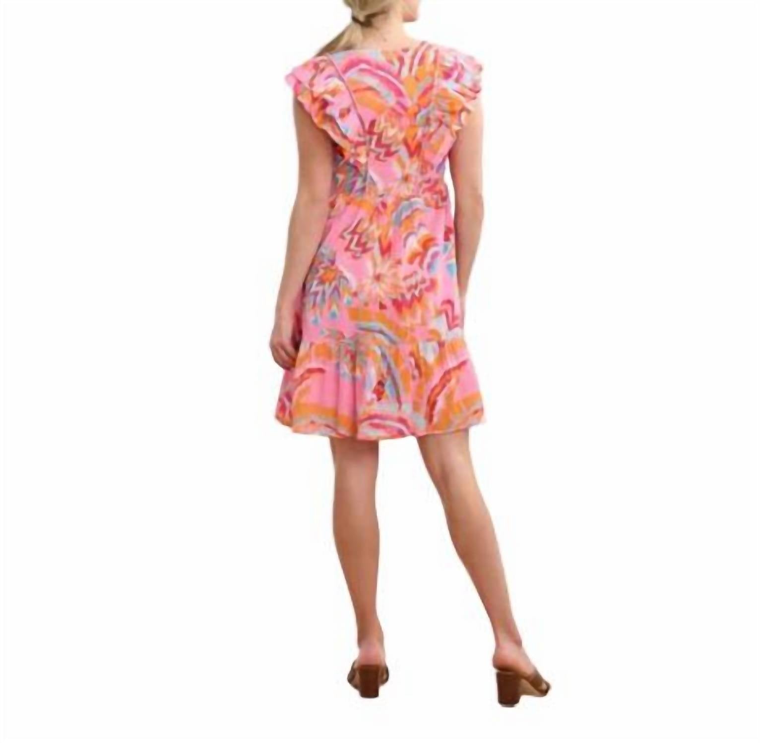 Hatley - Zoe Ruffle Sleeve Dress - clothing - cotton - dresses