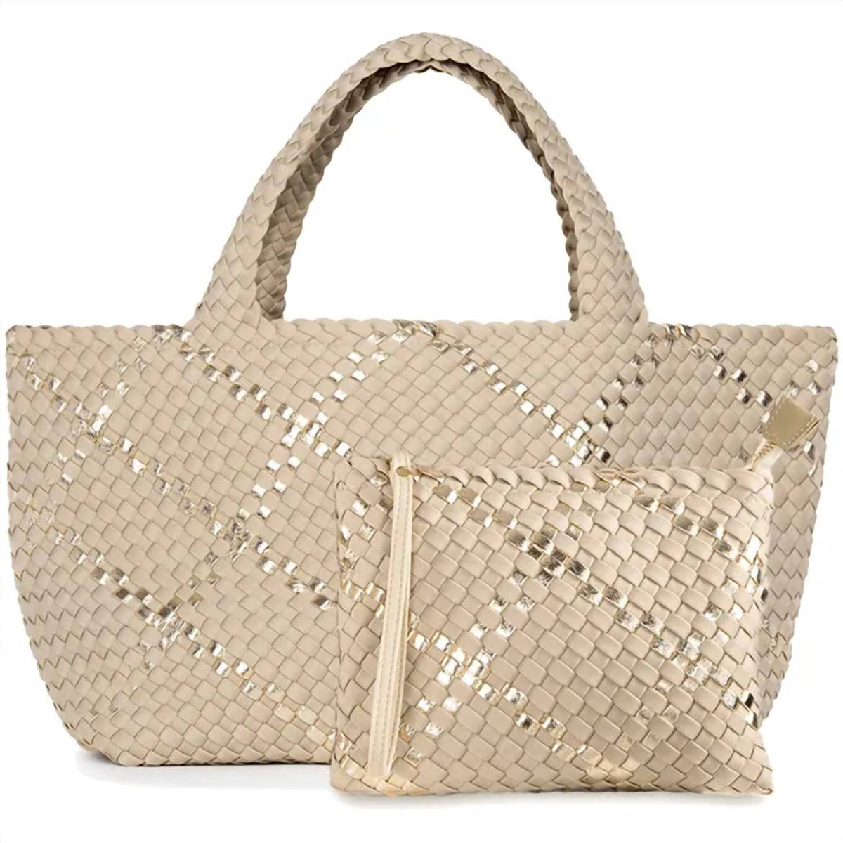 Haute Shore - Women's Bobbi Noir Woven Tote Bag
