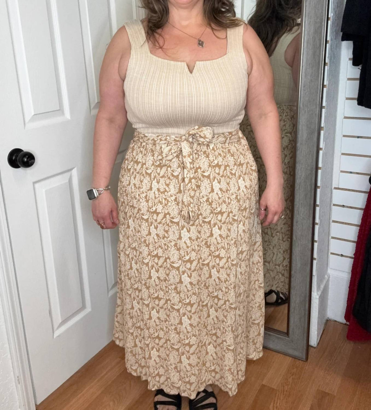 Hayden La - Balaro Belted Midi Skirt