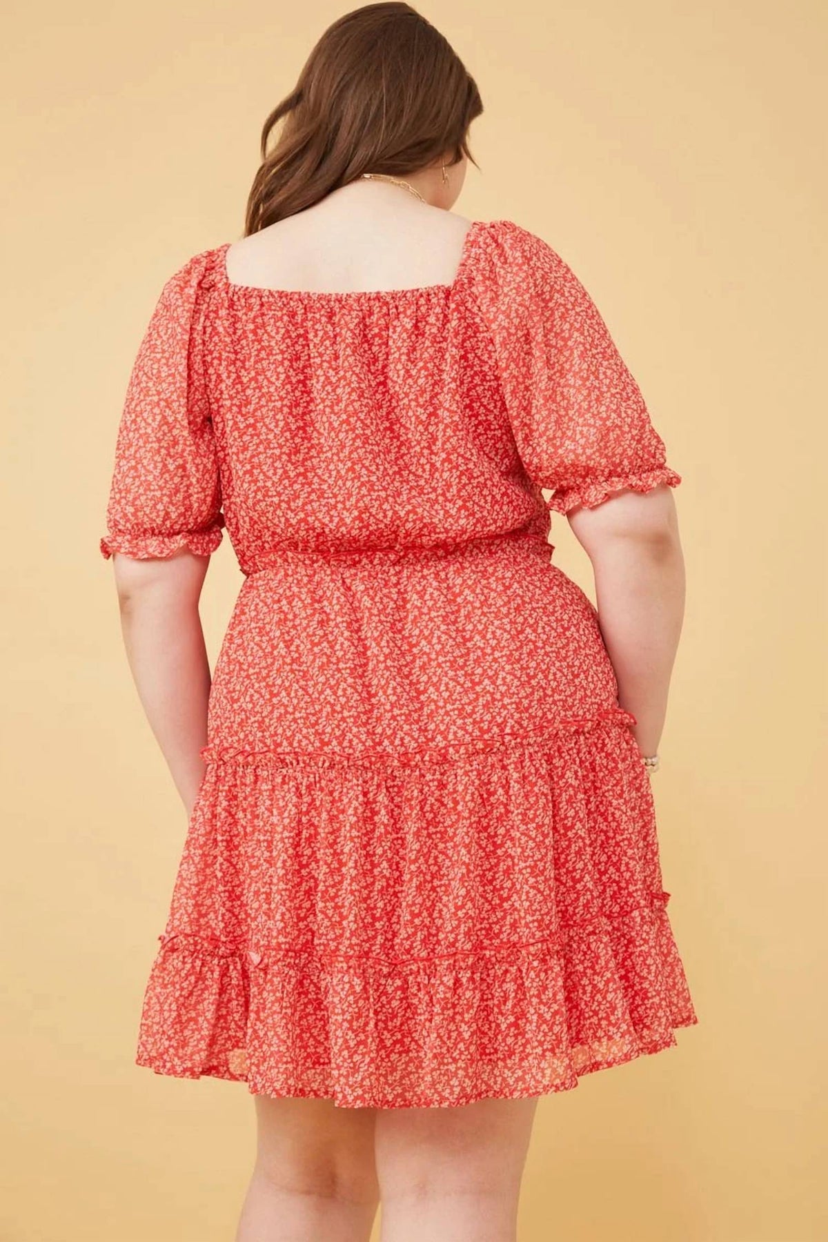 Hayden La - Ditsy Floral Dress - Plus