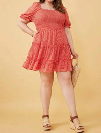 Hayden La - Ditsy Floral Dress - Plus