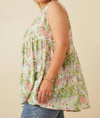 Hayden La - Flamingo Sun Top - Plus