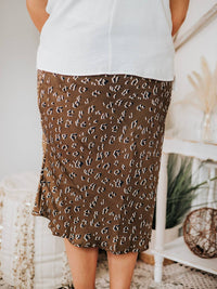 Hayden La - Lillian Leopard Skirt - Plus