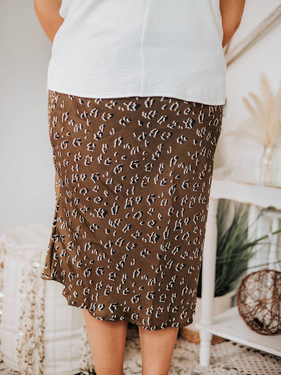 Hayden La - Lillian Leopard Skirt - Plus